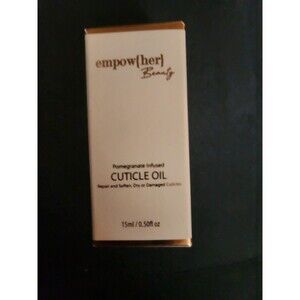 Pomegranate infused cuticle oil